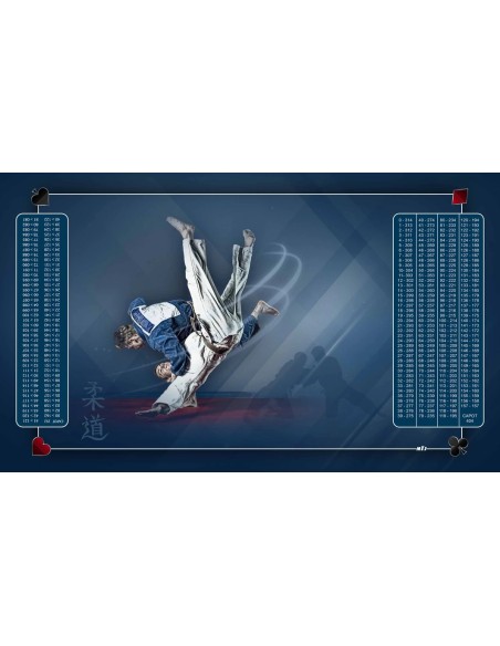 Tapis de Belote Rectangle - 100x60cm - MonTapisDeJeux