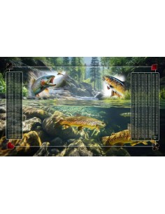 Pack Belote 100x60cm - Tapis + Jeu de carte + Dé + Housse de transport