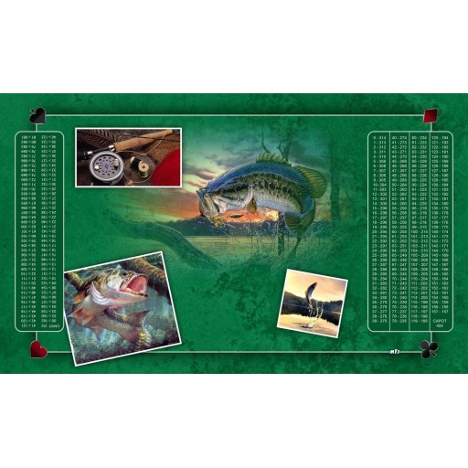 pack avec un tapis de belote, 2 jeu de carte, un dé et une housse de transport