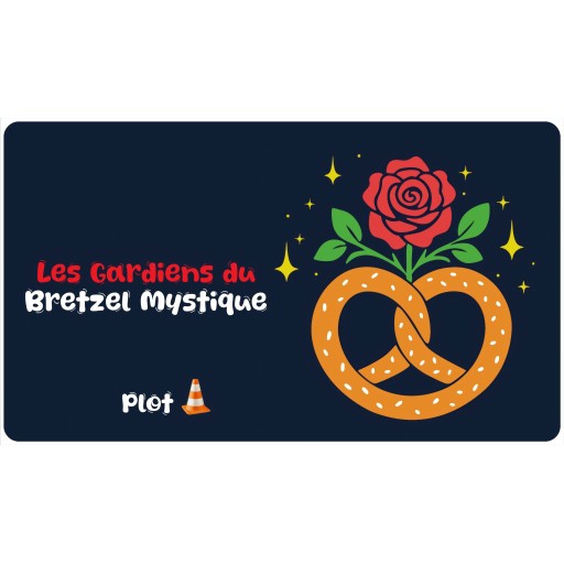 Tapis personnalisé 61x35cm 2mm d'épaisseur Galonné Coins arrondis