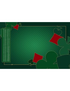 Tapis de Belote Rectangle - 60x40cm - MonTapisDeJeux