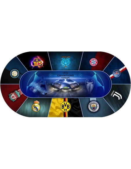 Tapis de Poker - Ovale - League des Champions 2024