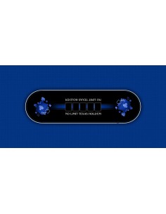 Tapis de Poker - Rectangulaire - Texas Holdem Prestige Bleu 2