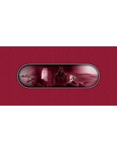 Tapis de Poker - Rectangulaire - "Anubis Rouge" 2