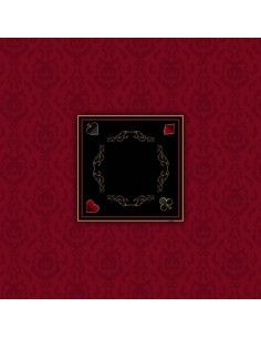 Tapis de Poker - Carré - Victorian Prestige Bordeaux 2