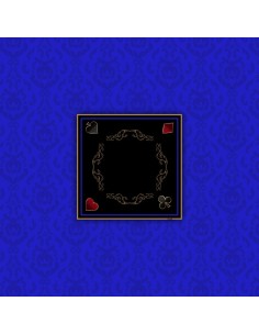 Tapis de Poker - Carré - Victorian Prestige Bleu