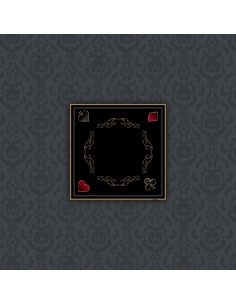 Tapis de Poker - Carré - Victorian Prestige Gris 2