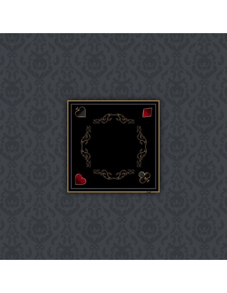 Tapis de Poker - Carré - Victorian Prestige Gris