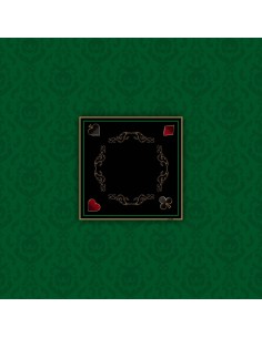 Tapis de Poker - Carré - Victorian Prestige Vert