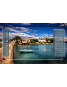 Tapis de Belote Rectangle - 100x60cm - MonTapisDeJeux