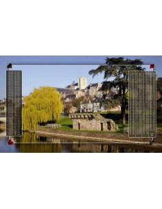 Tapis de Belote Rectangle - 100x60cm - MonTapisDeJeux