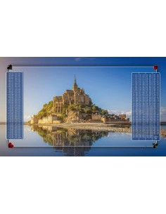 Tapis de Belote Rectangle - 100x60cm - MonTapisDeJeux