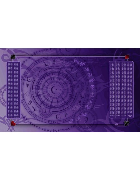 Tapis de Belote Rectangle - 100x60cm - MonTapisDeJeux