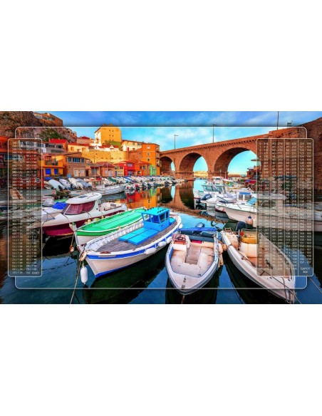 Tapis de Belote Rectangle - 100x60cm - MonTapisDeJeux