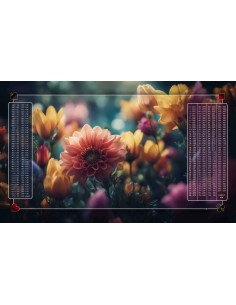 Tapis de Belote Rectangle - 100x60cm - MonTapisDeJeux