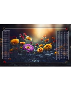 Tapis de Belote Rectangle - 100x60cm - MonTapisDeJeux