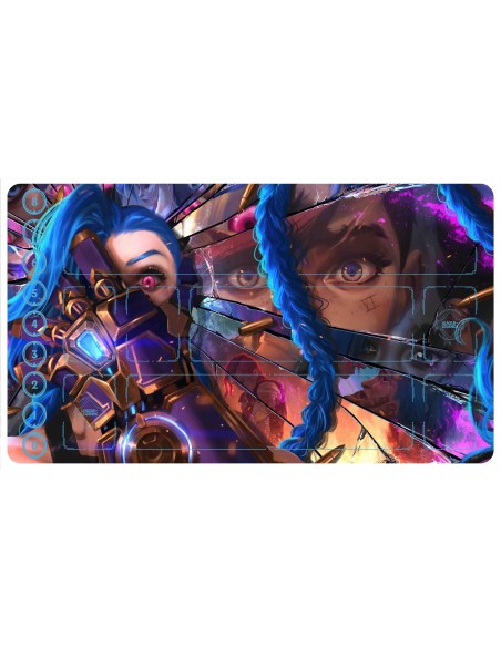 copie de Playmat personnalisé 61x35cm de 2,5mm d'épaisseur (avec zones)