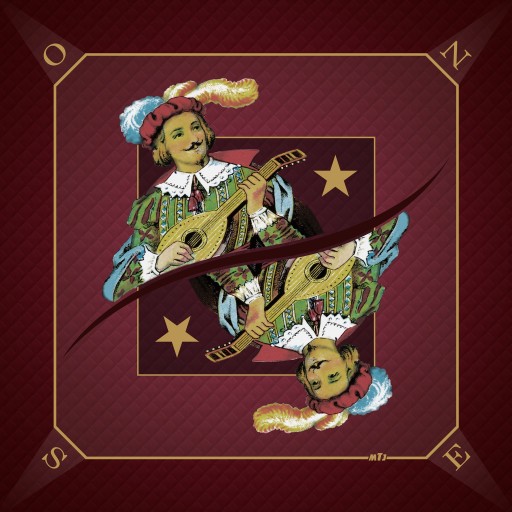 Tapis de Tarot Carré - 60x60cm - MonTapisDeJeux