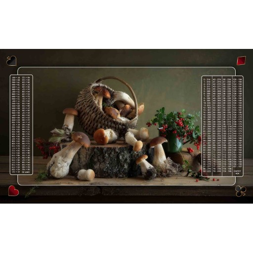 Tapis de Belote Rectangle - 100x60cm - MonTapisDeJeux