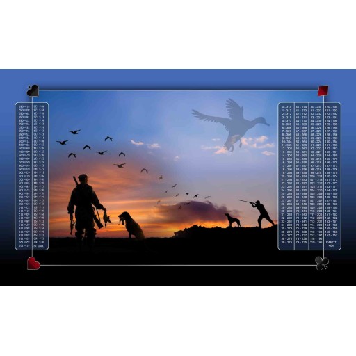 Tapis de Belote Rectangle - 100x60cm - MonTapisDeJeux