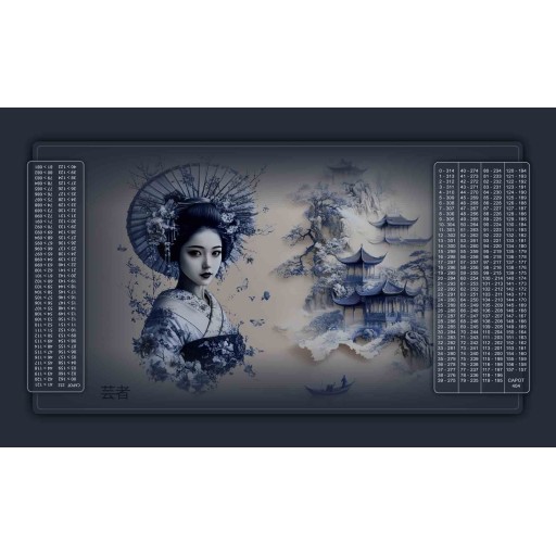 Tapis de Belote Rectangle - 100x60cm - MonTapisDeJeux