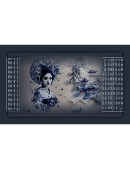 Tapis de Belote Rectangle - 100x60cm - MonTapisDeJeux