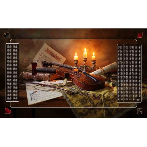 Tapis de Belote Rectangle - 100x60cm - MonTapisDeJeux