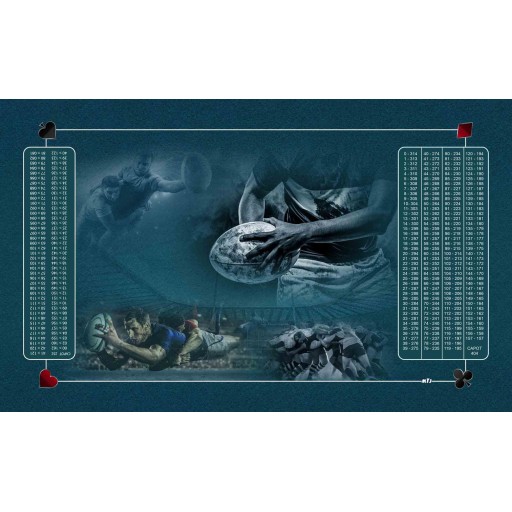 Tapis de Belote Rectangle - 100x60cm - MonTapisDeJeux