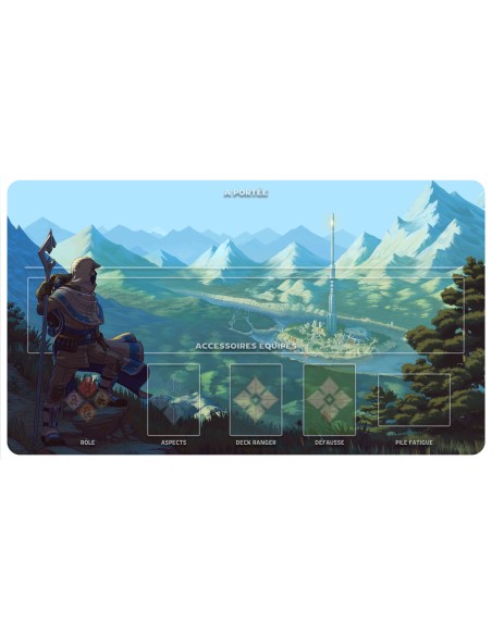 3 tapis personnalisé 61x35cm 2mm d'épaisseur Coins arrondis