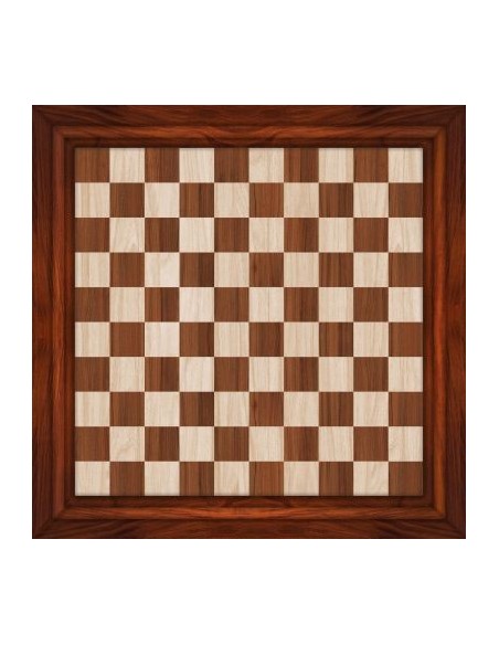 Plateau de jeux de dames effet bois