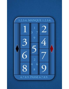 Tapis de jeu de casino, jeu de la boule coloris rouge 2