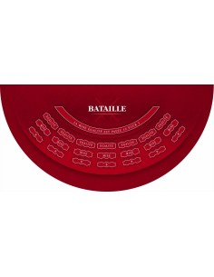 Tapis de casino, tapis de bataille bordeaux