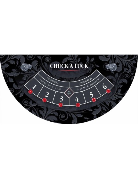 Tapis de casino chuck a luck