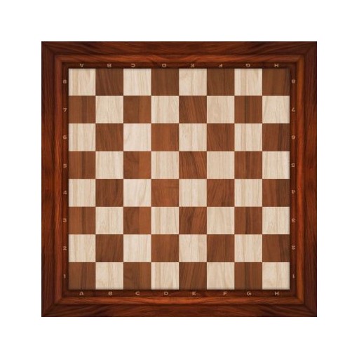 Plateau de jeux d'échecs effet marbre