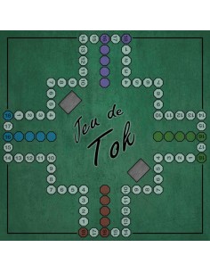 Plateau de jeux du Tock vert