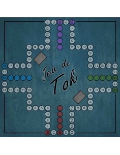 Plateau de jeux du Tock rouge 2