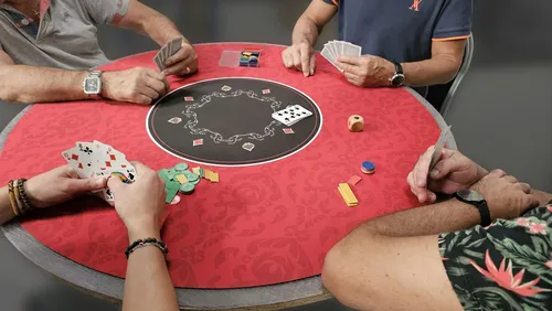 Tapis de poker rectangulaire en caoutchouc, tapis de table avec