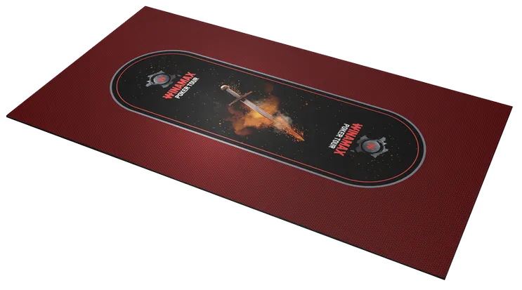 Tapis de carte Publicitaire Poker 